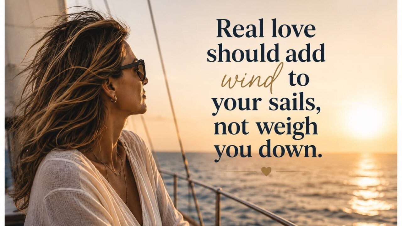 Don’t Settle for Someone Who Doesn’t Put Wind in Your Sails